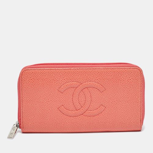 Caviar Leather CC Zip Around Wallet - Chanel - Modalova