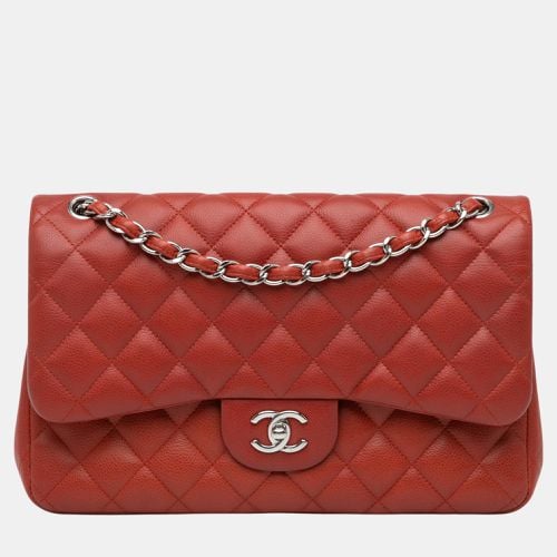 Jumbo Classic Caviar Double Flap - Chanel - Modalova