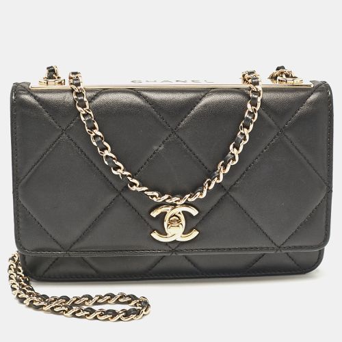 Quilted Leather Trendy CC Wallet on Chain - Chanel - Modalova