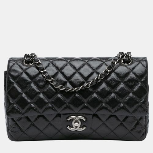 Medium Classic Distressed Patent Double Flap - Chanel - Modalova