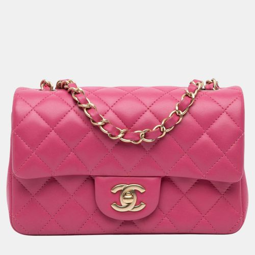 Mini Rectangular Classic Lambskin Single Flap - Chanel - Modalova