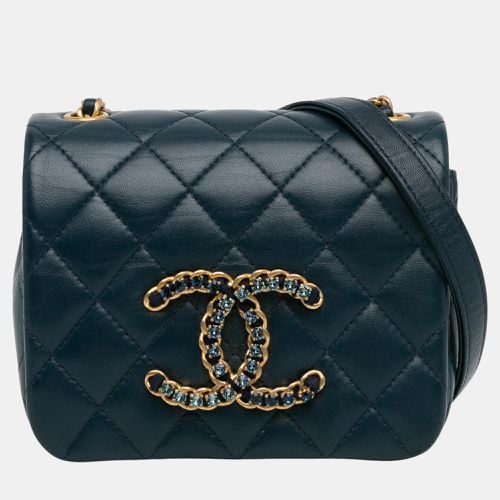 Mini Lambskin CC Crystal Full flap - Chanel - Modalova