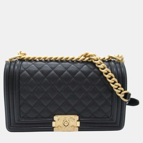 Caviar Skin (Grained Calf) Boy Chain Shoulder Bag - Chanel - Modalova