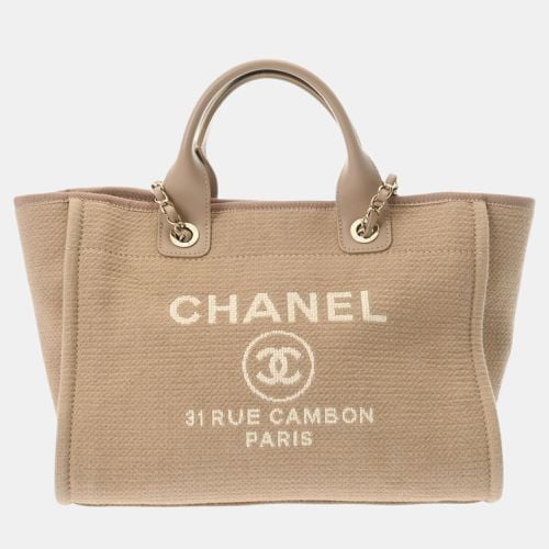 Canvas Deauville Mm Tote Bag - Chanel - Modalova