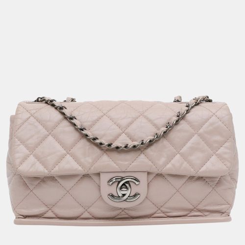 Quilted Aged Calfskin Single Flap - Chanel - Modalova