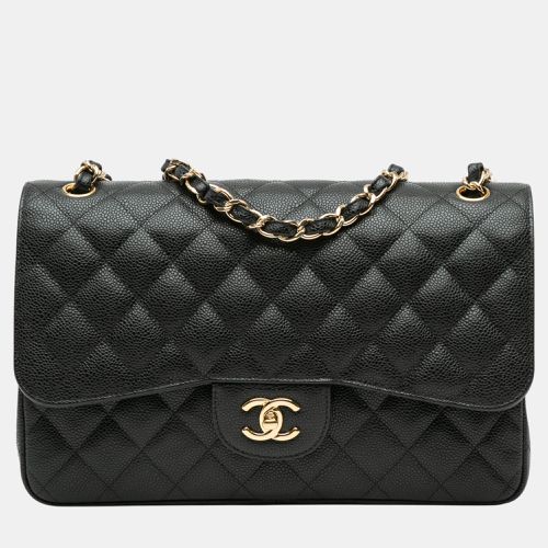 Jumbo Classic Caviar Double Flap - Chanel - Modalova