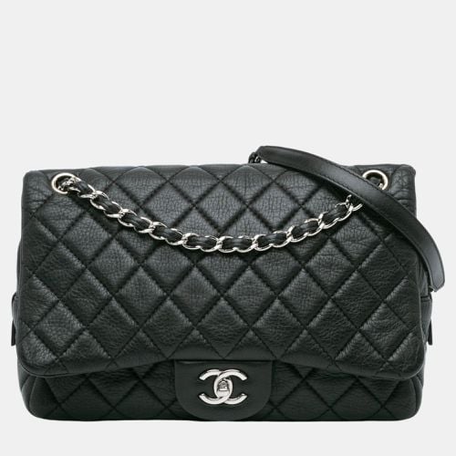 Jumbo Quilted Deerskin Casual Journey Flap - Chanel - Modalova