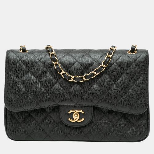 Jumbo Classic Caviar Double Flap - Chanel - Modalova