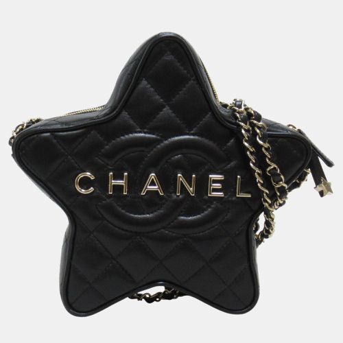 Leather Lambskin Chain Shoulder Bag - Chanel - Modalova