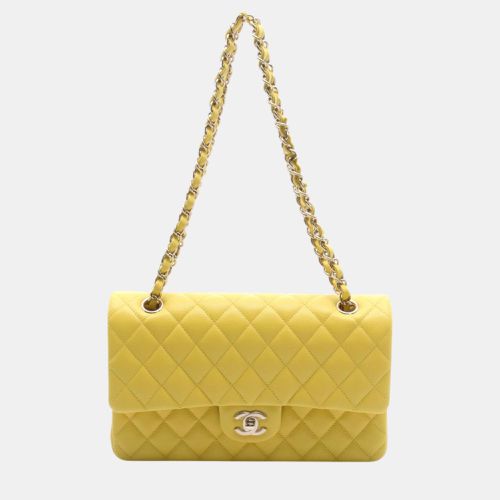 Leather Caviar Skin Matelasse W Flap Shoulder Bag - Chanel - Modalova