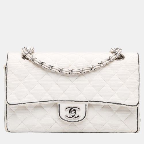 Medium Classic Printed Grosgrain Double Flap - Chanel - Modalova