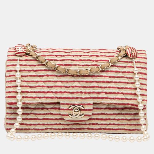 Multicolour Medium Classic Jersey Coco Sailor Double Flap - Chanel - Modalova