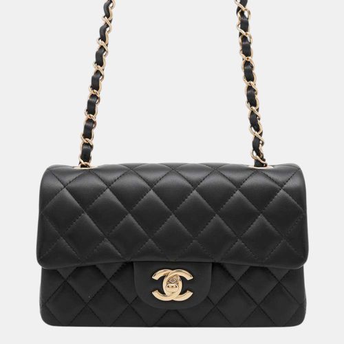 Lambskin Matelasse Single Flap Chain Shoulder Bag Size 20 - Chanel - Modalova