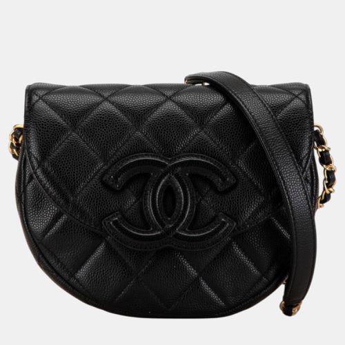 Leather Matelasse Caviar Chain Shoulder Bag - Chanel - Modalova