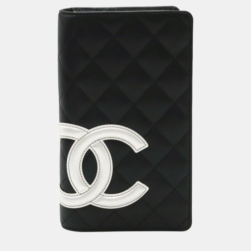 Leather Cambon Line Bifold Wallet - Chanel - Modalova