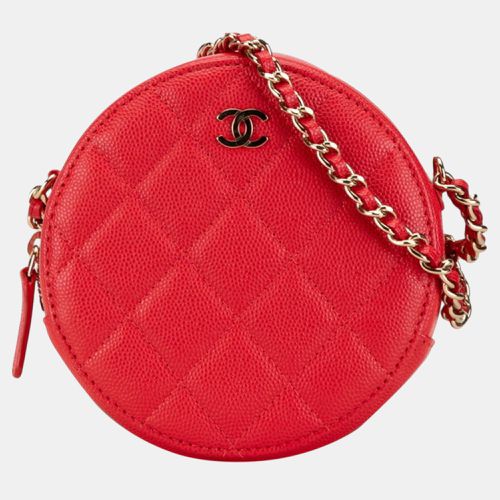 Caviar Skin Matelasse Chain Shoulder Bag - Chanel - Modalova