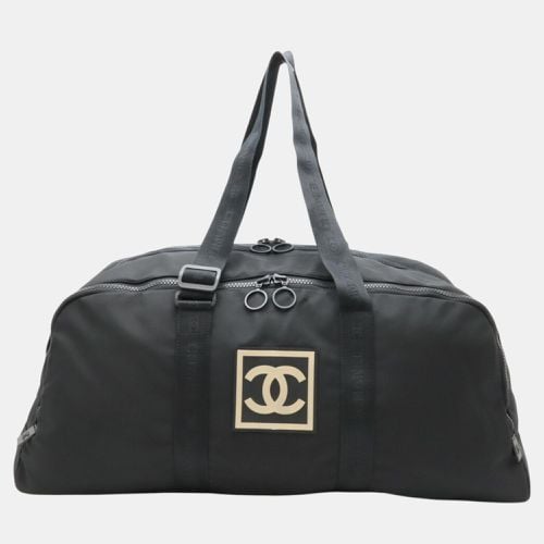 Nylon Black Sport Line Boston Bag - Chanel - Modalova