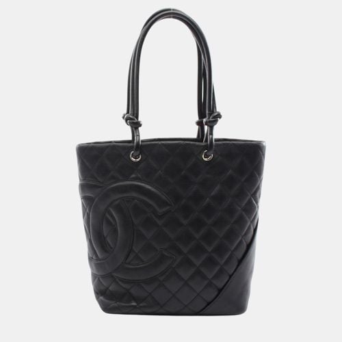 Leather Cambon Line Medium Tote Bag - Chanel - Modalova