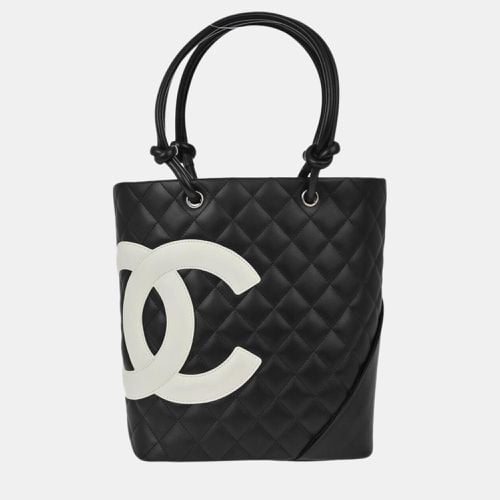 Calfskin Cambon Ligne Tote Handbag - Chanel - Modalova