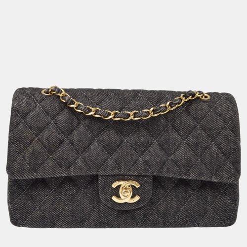 Denim Medium Classic Double Flap Shoulder Bag - Chanel - Modalova