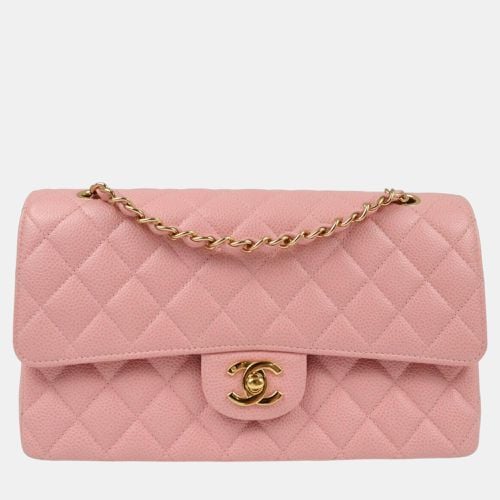 Calfskin Medium Classic Double Flap Shoulder Bag - Chanel - Modalova