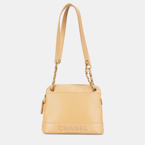 Chanel Yellow Caviar Shoulder Bag - Chanel - Modalova