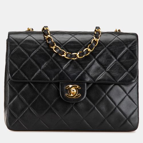 Leather CC Quilted Lambskin Chain Flap - Chanel - Modalova