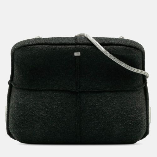 Chanel Grey Wool Hip Shoulder Bag - Chanel - Modalova