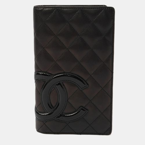 Cambon Line Leather Long Wallet A26717 - Chanel - Modalova