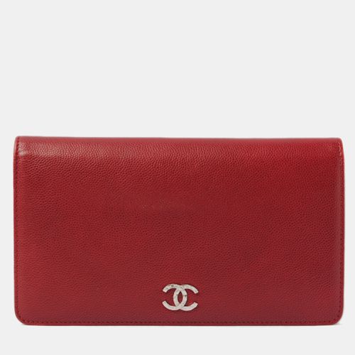 Mini Caviar Skin Long Wallet A46314 - Chanel - Modalova