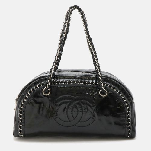 Plastic Coco Mark Matelasse Bowling Bag - Chanel - Modalova