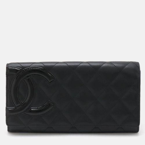 Pink Leather Cambon Line Bifold Wallet - Chanel - Modalova