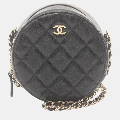 Caviar Leather Round CC Shoulder Bag - Chanel - Modalova