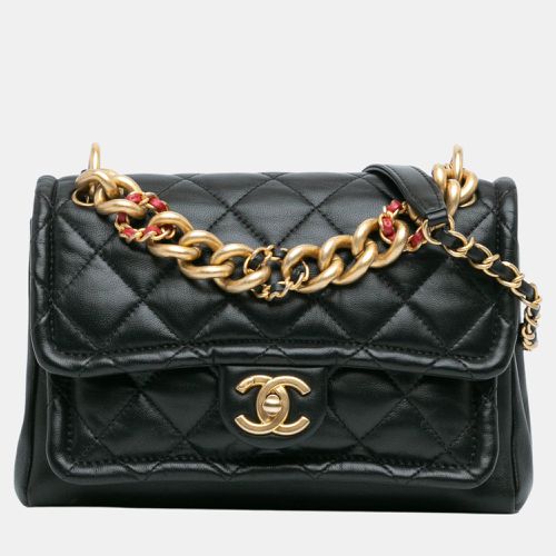 CC Quilted Lambskin Chain Link Flap - Chanel - Modalova