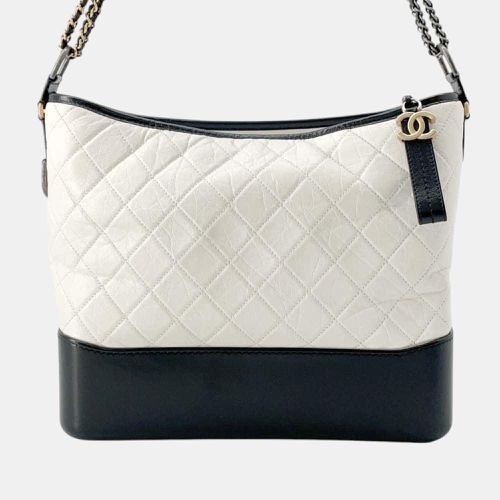 Chain Shoulder Bag Gabrielle De Hobo White - Chanel - Modalova