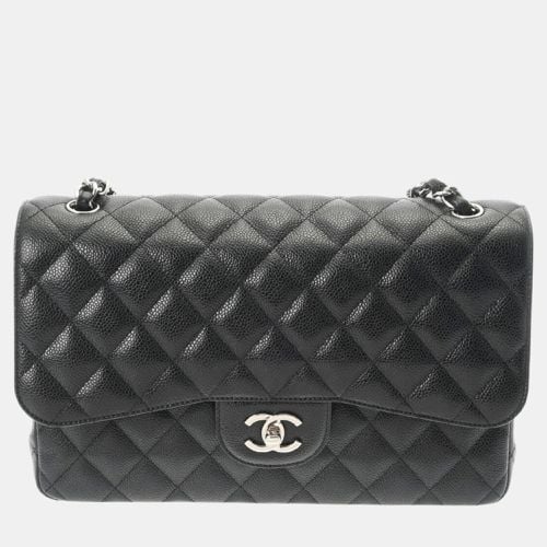 Caviar Leather Classic Double Flap Jumbo Bag - Chanel - Modalova