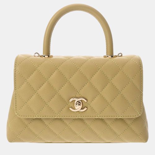 Matelasse Xs Pistachio Caviar Skin Handbag - Chanel - Modalova