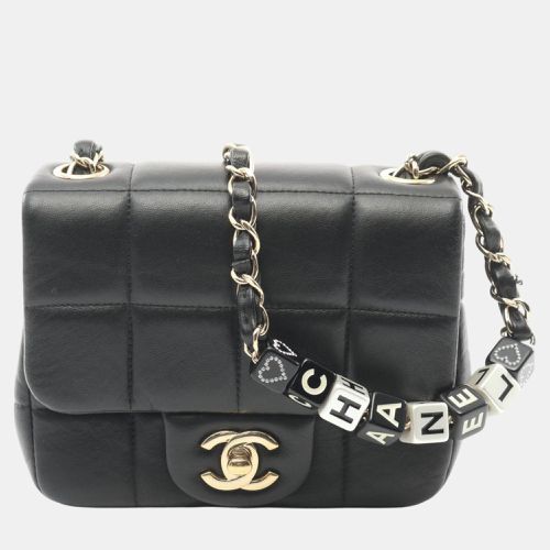 Chocolate Bar Flap Shoulder Bag Lambskin - Chanel - Modalova