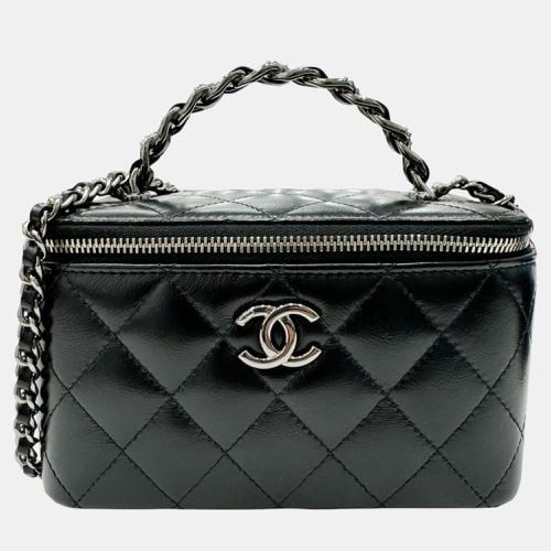 Calfskin Leather Vanity Chain Shoulder Bag - Chanel - Modalova