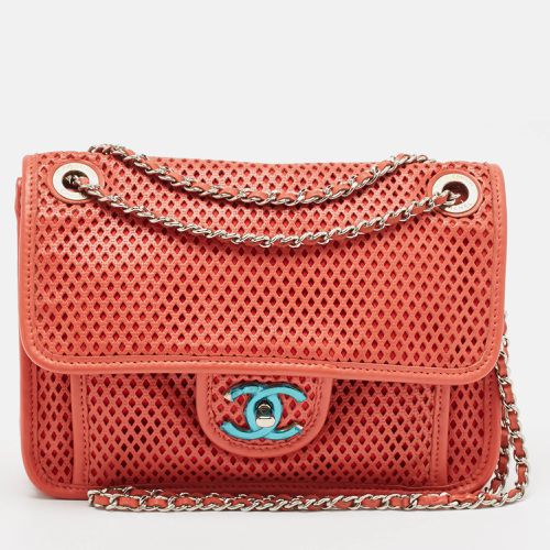 Perforated Leather French Riviera Shoulder Bag - Chanel - Modalova