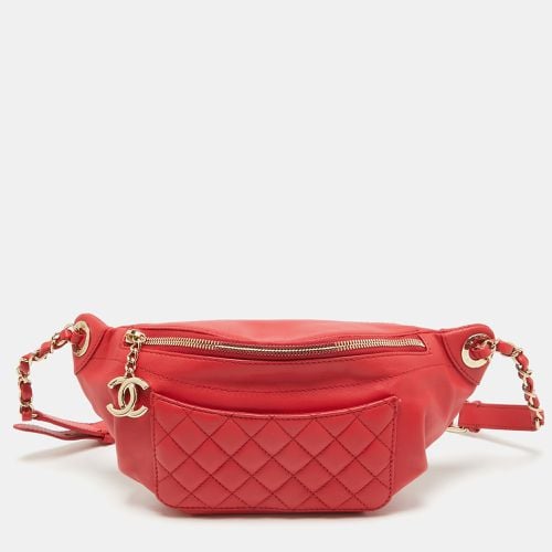 Quilted Leather Waist Bag - Chanel - Modalova