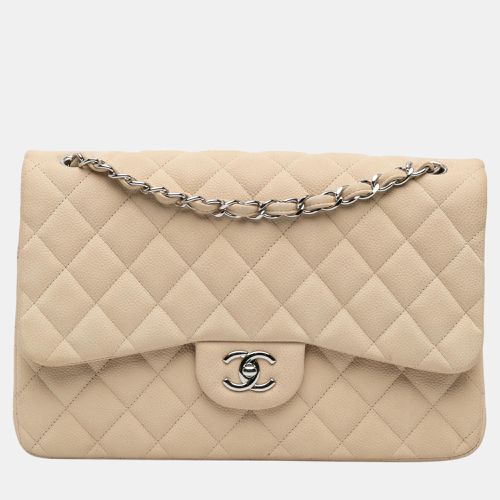 Jumbo Classic Caviar Double Flap - Chanel - Modalova