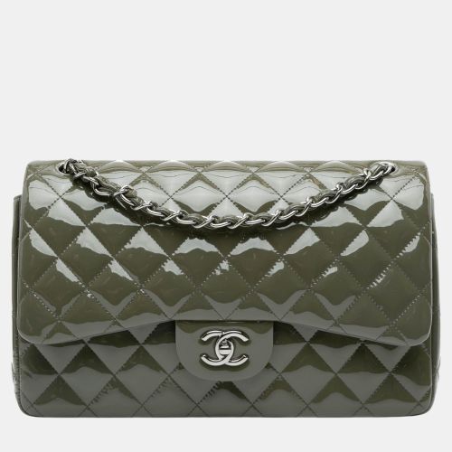 Jumbo Classic Patent Double Flap - Chanel - Modalova