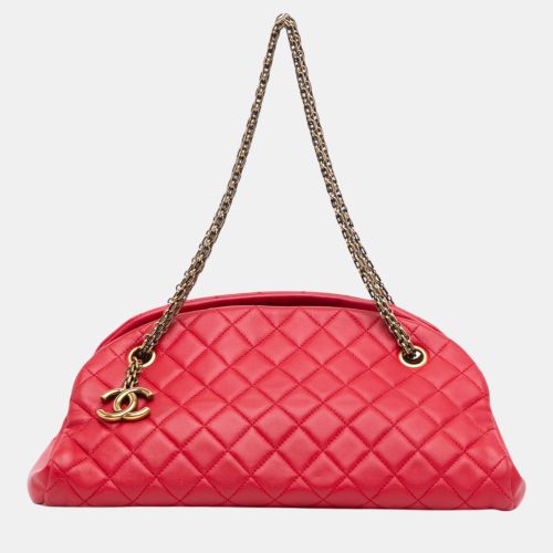 Medium Lambskin Just Mademoiselle Shoulder Bag - Chanel - Modalova