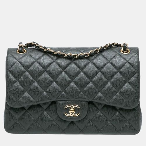 Jumbo Classic Caviar Double Flap - Chanel - Modalova