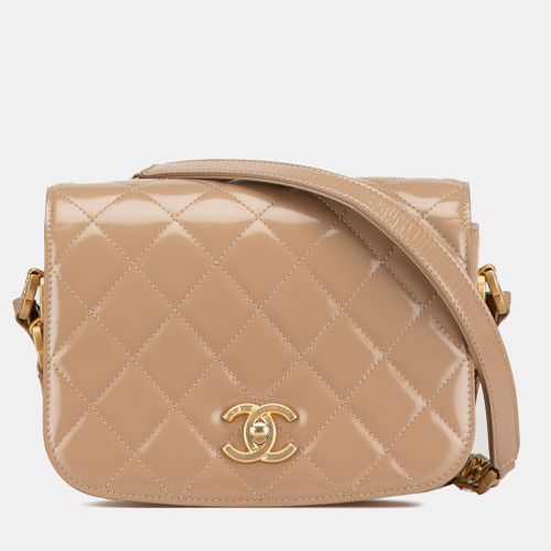 Mini Shiny Calfskin My Sweet CC Flap Bag - Chanel - Modalova