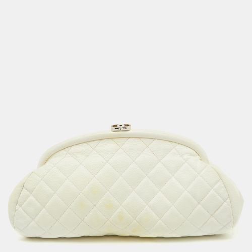 Quilted Caviar Leather Timeless Clutch - Chanel - Modalova