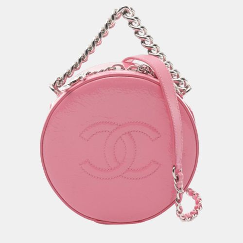 Glazed Calfskin Round As Earth Evening Bag - Chanel - Modalova