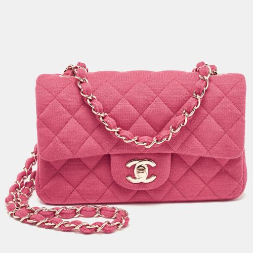 Quilted Jersey Small Classic Single Flap Bag - Chanel - Modalova