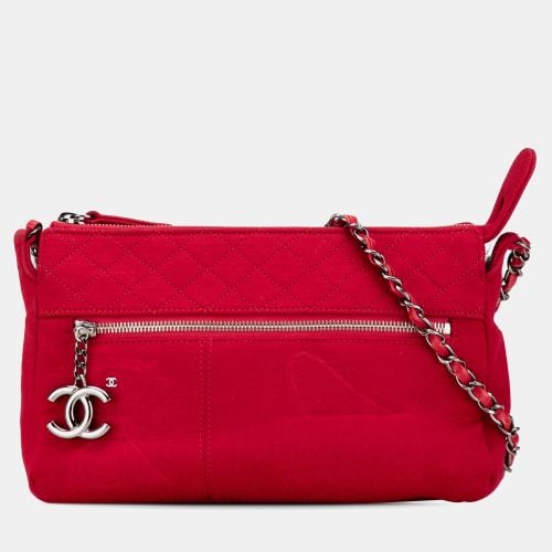 Quilted Jersey Hawaii Crossbody Bag - Chanel - Modalova